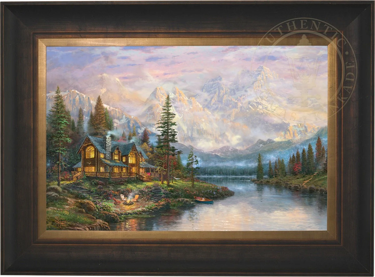 Cathedral Mountain Lodge - Limited Edition Canvas - Image 11