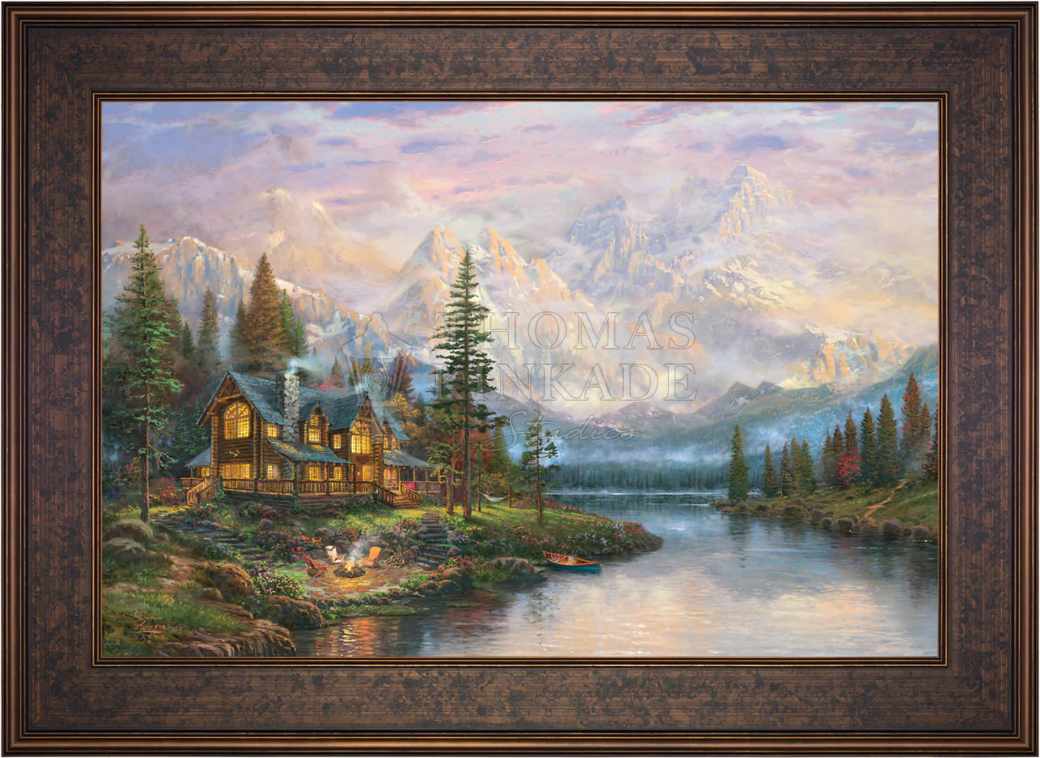 Cathedral Mountain Lodge - Limited Edition Canvas - Image 12