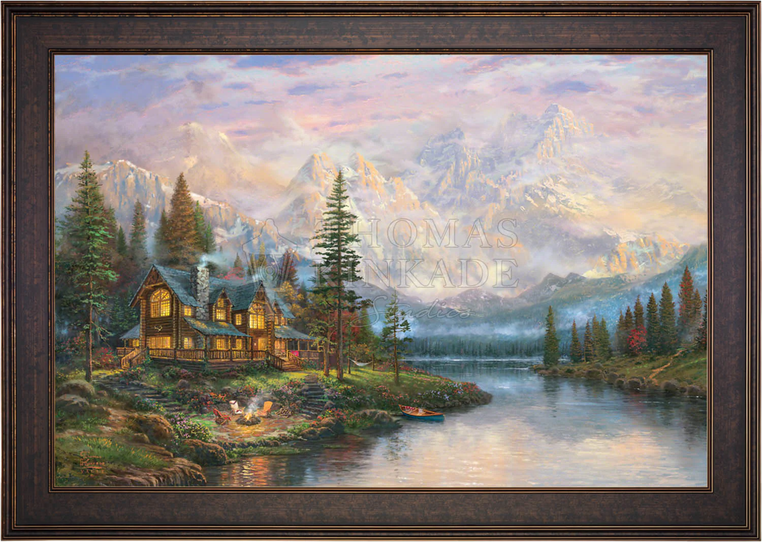 Cathedral Mountain Lodge - Limited Edition Canvas - Image 13