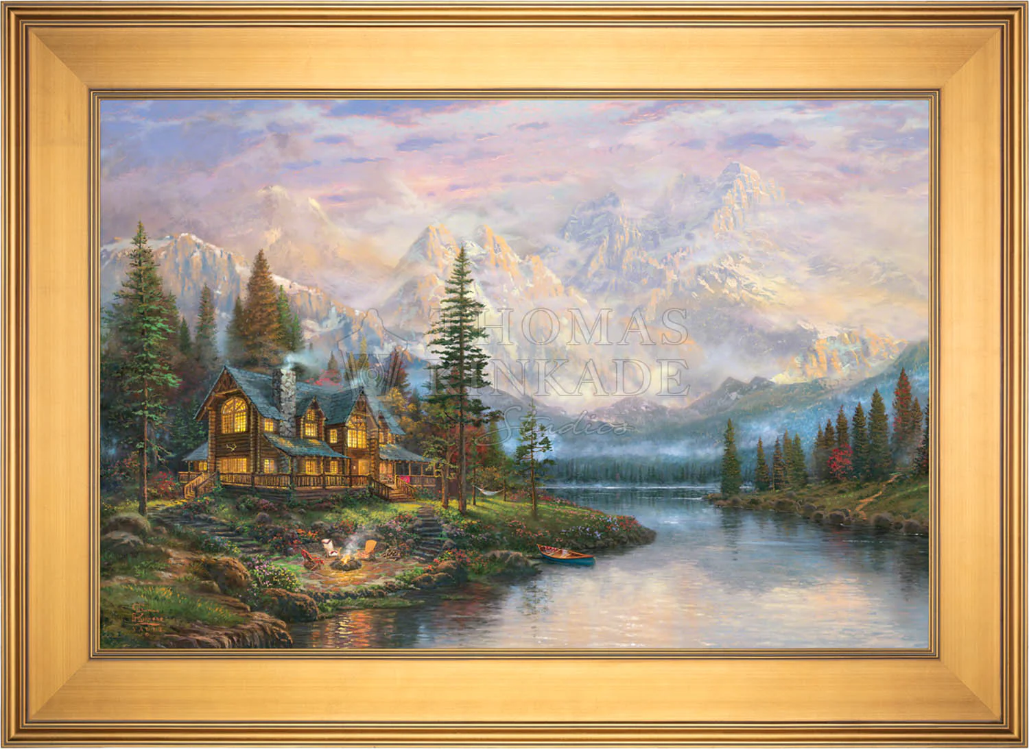 Cathedral Mountain Lodge - Limited Edition Canvas - Image 14