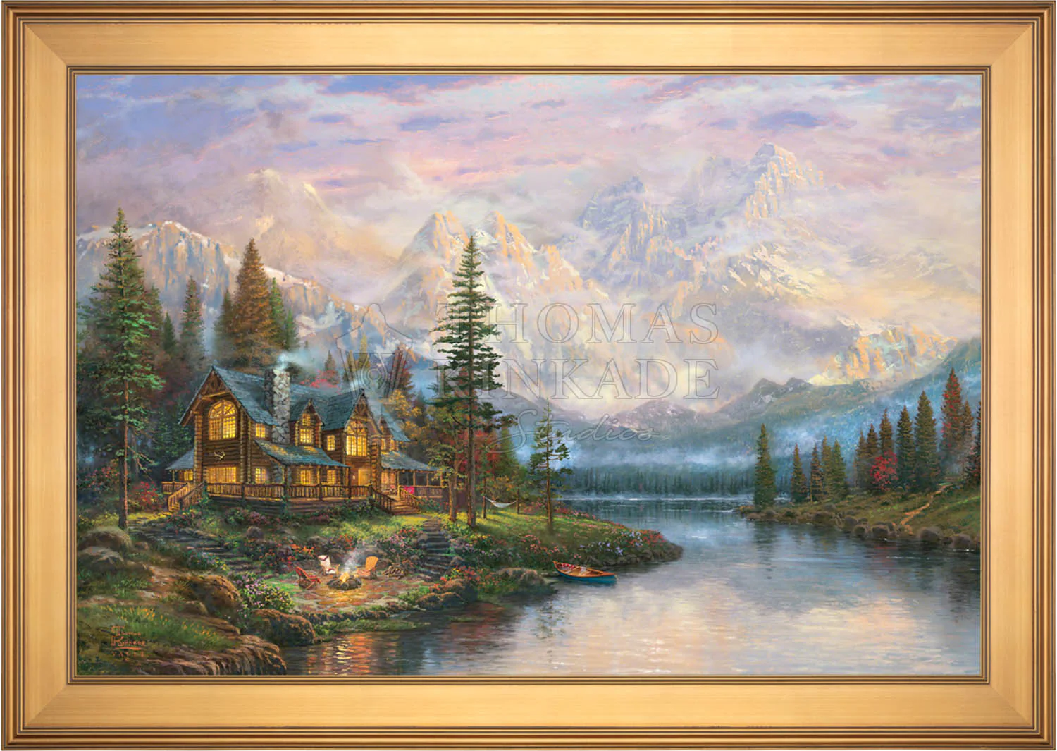 Cathedral Mountain Lodge - Limited Edition Canvas - Image 19