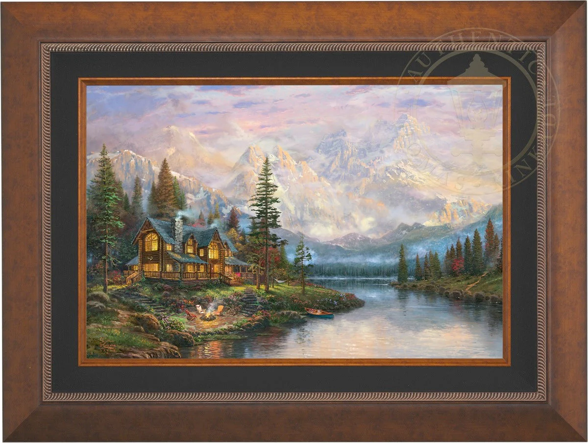 Cathedral Mountain Lodge - Limited Edition Canvas - Image 3