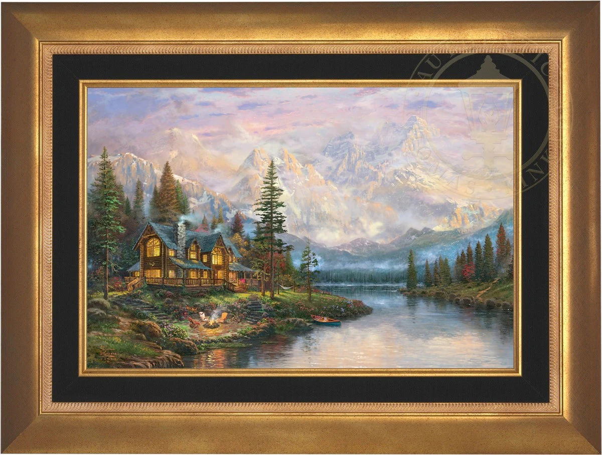 Cathedral Mountain Lodge - Limited Edition Canvas - Image 4