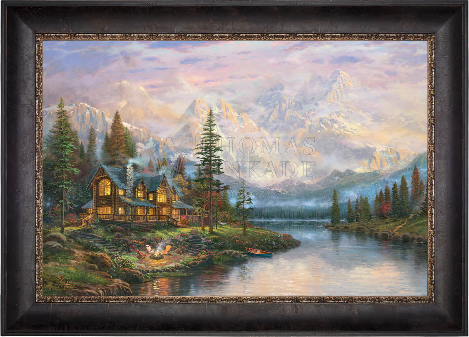 Cathedral Mountain Lodge - Limited Edition Canvas - Image 5