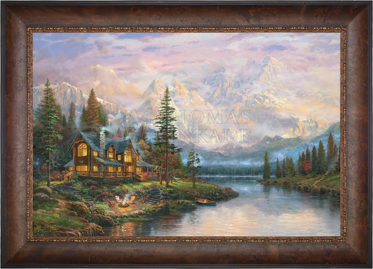 Cathedral Mountain Lodge - Limited Edition Canvas - Image 6