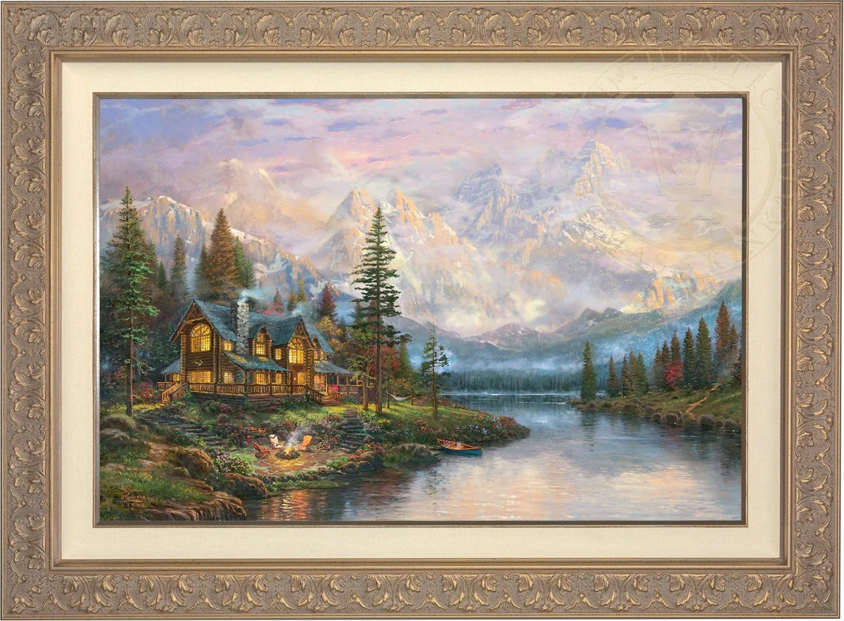 Cathedral Mountain Lodge - Limited Edition Canvas - Image 7