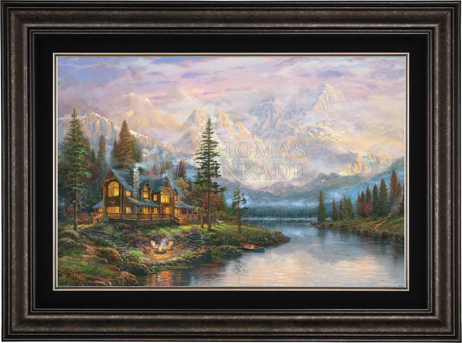 Cathedral Mountain Lodge - Limited Edition Canvas - Image 9