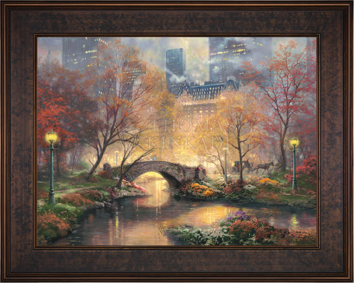 Central Park in the Fall - Limited Edition Canvas - Image 13