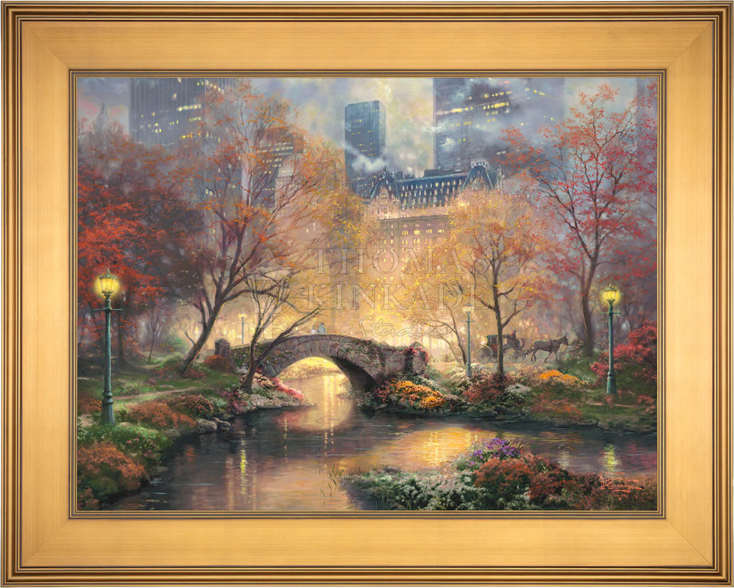 Central Park in the Fall - Limited Edition Canvas - Image 17