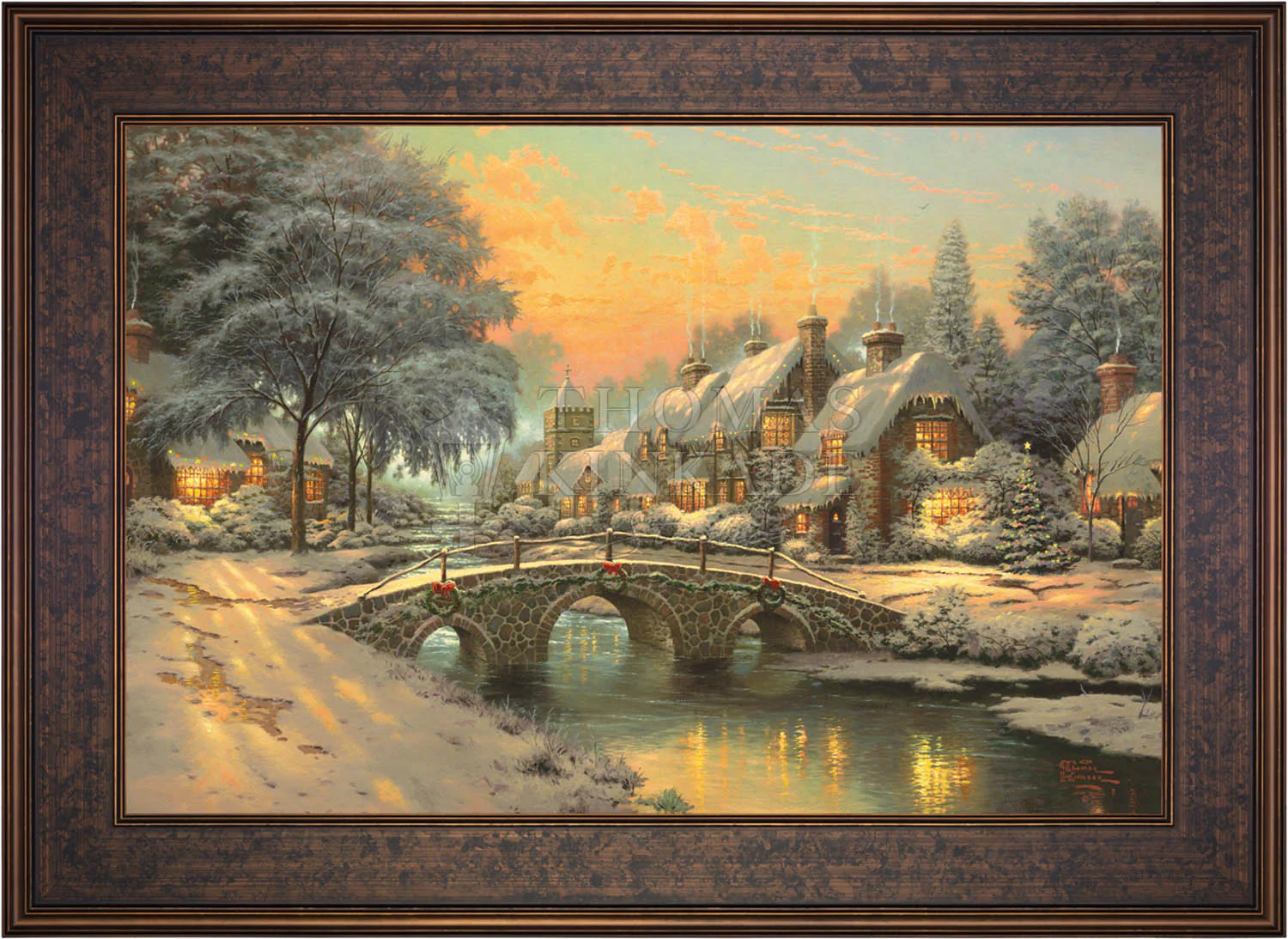 Cobblestone Christmas - Limited Edition Canvas - Image 12