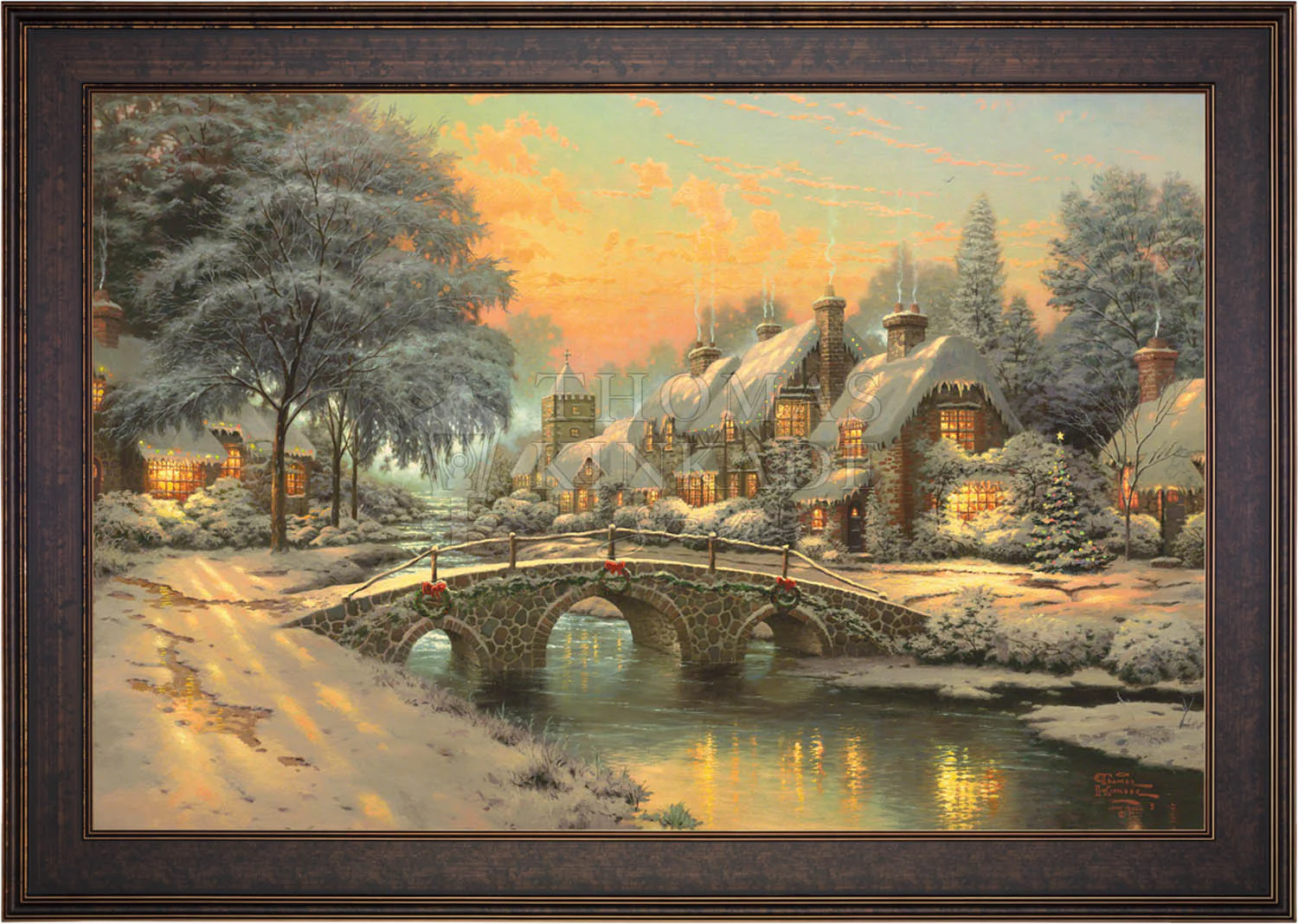 Cobblestone Christmas - Limited Edition Canvas - Image 13