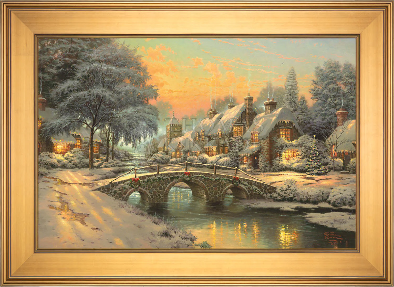Cobblestone Christmas - Limited Edition Canvas - Image 14