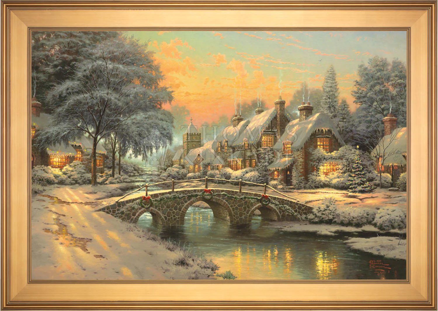 Cobblestone Christmas - Limited Edition Canvas - Image 15