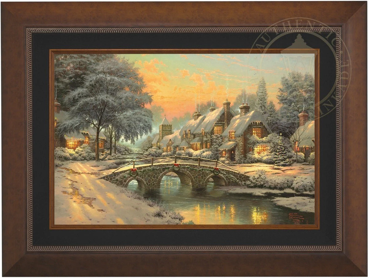 Cobblestone Christmas - Limited Edition Canvas - Image 3
