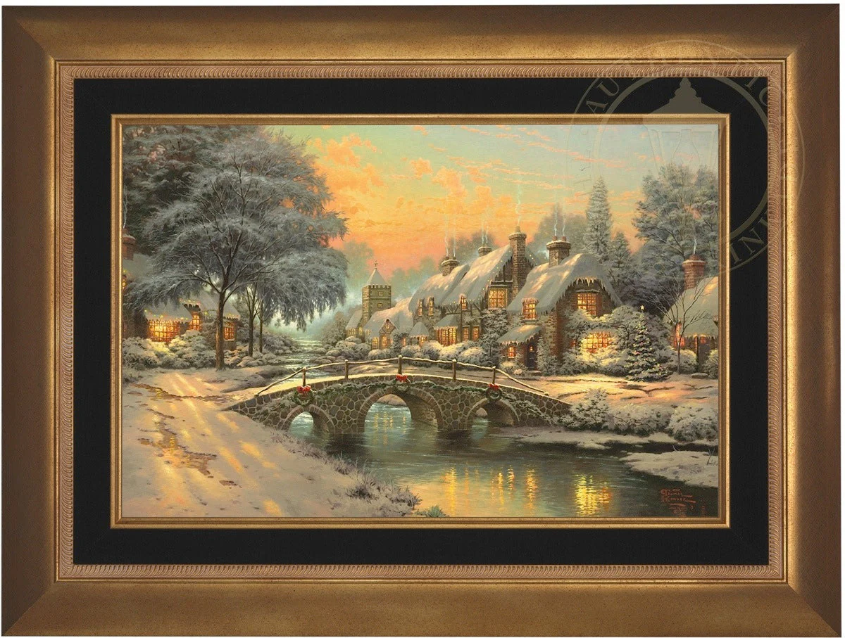 Cobblestone Christmas - Limited Edition Canvas - Image 4