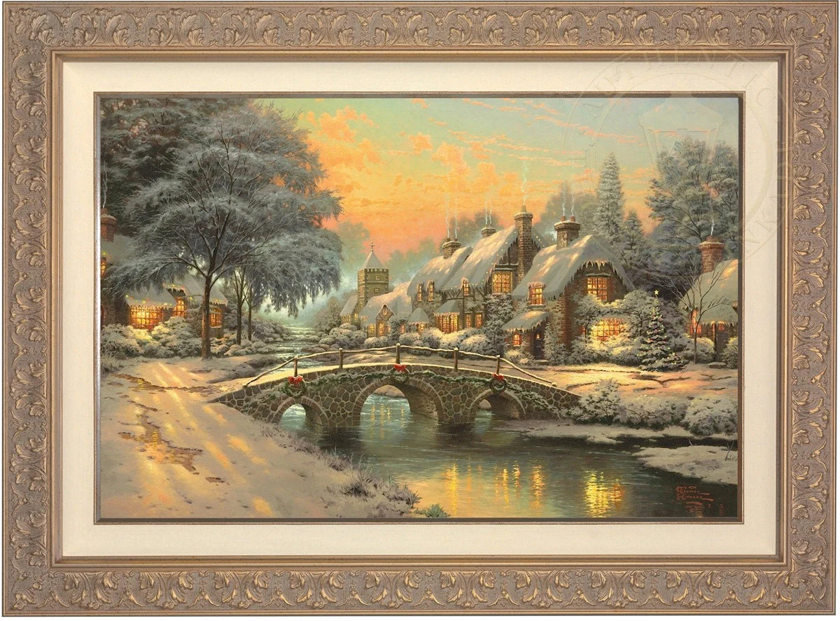 Cobblestone Christmas - Limited Edition Canvas - Image 7