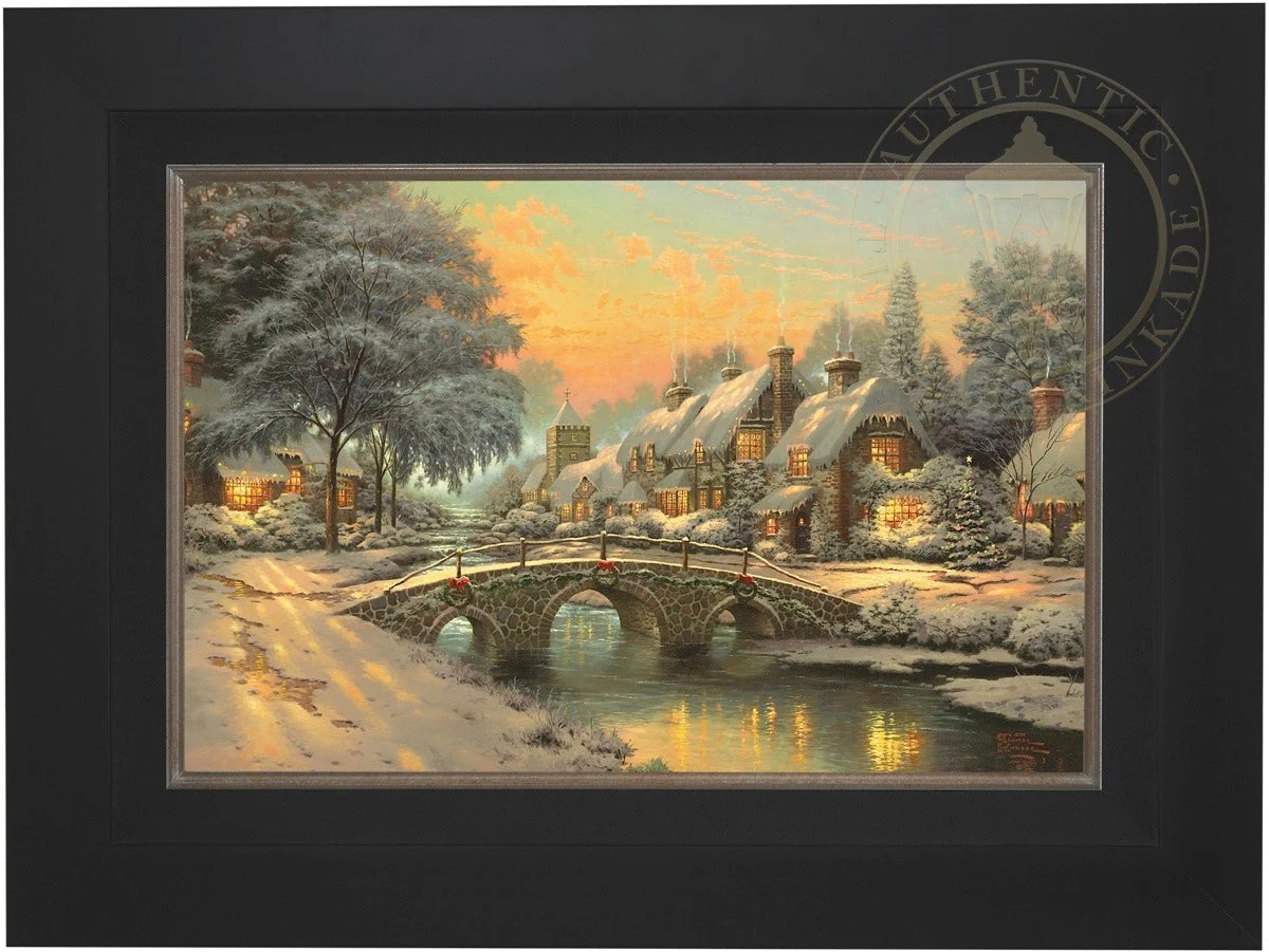 Cobblestone Christmas - Limited Edition Canvas - Image 8