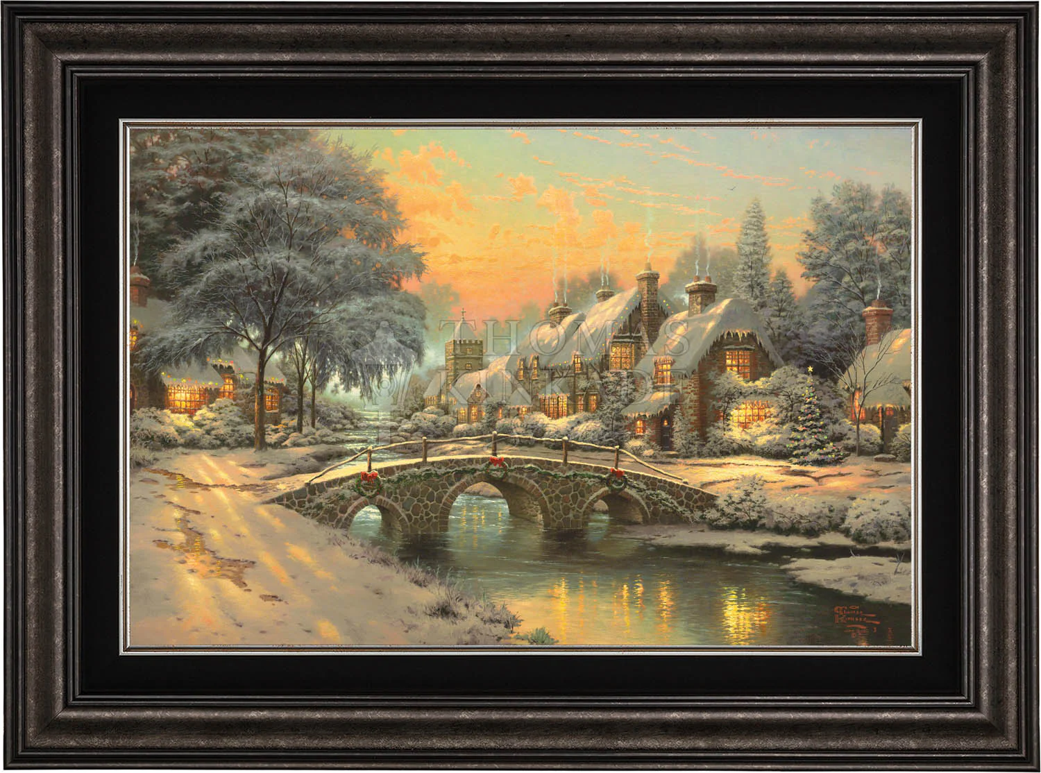 Cobblestone Christmas - Limited Edition Canvas - Image 9