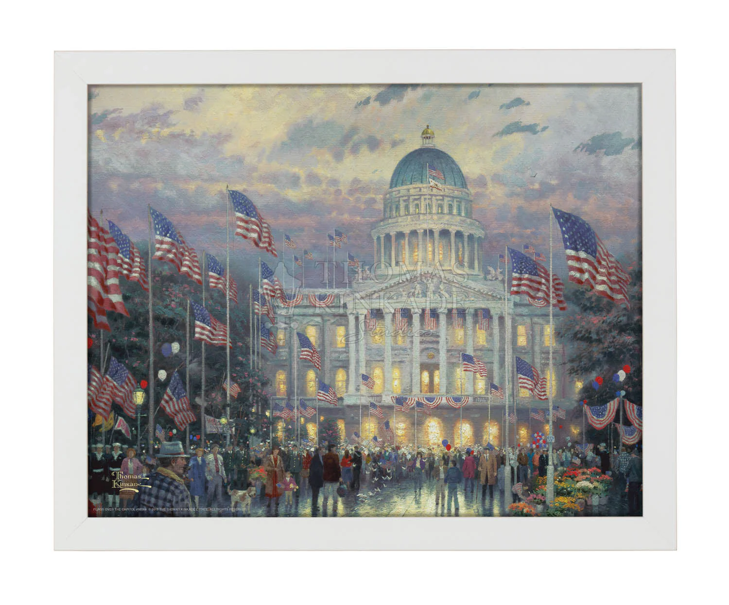Flags Over The Capitol - Art Prints - Image 4
