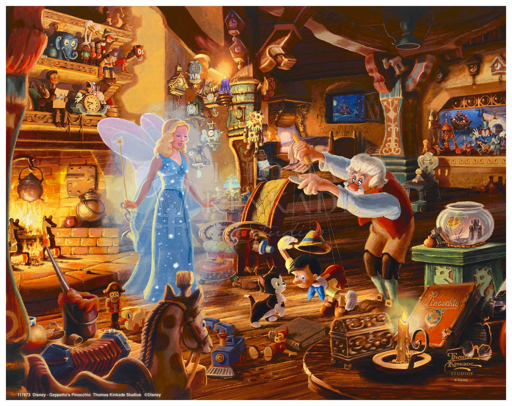 Disney Geppetto's Pinocchio - Art Prints - Image 5