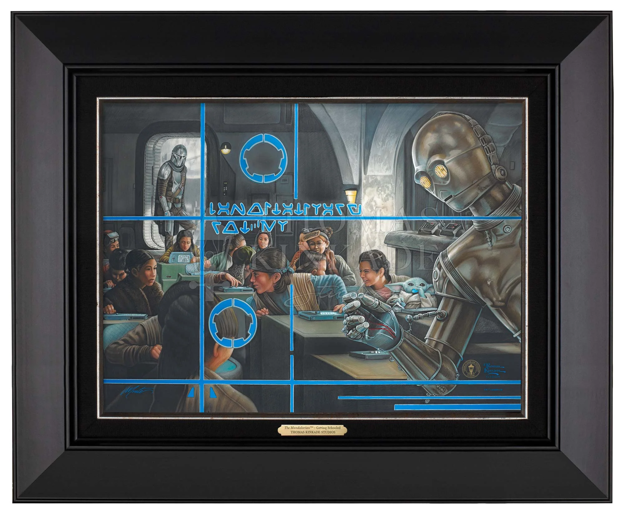 The Mandalorian™ - Getting Schooled - Canvas Classics - Image 3