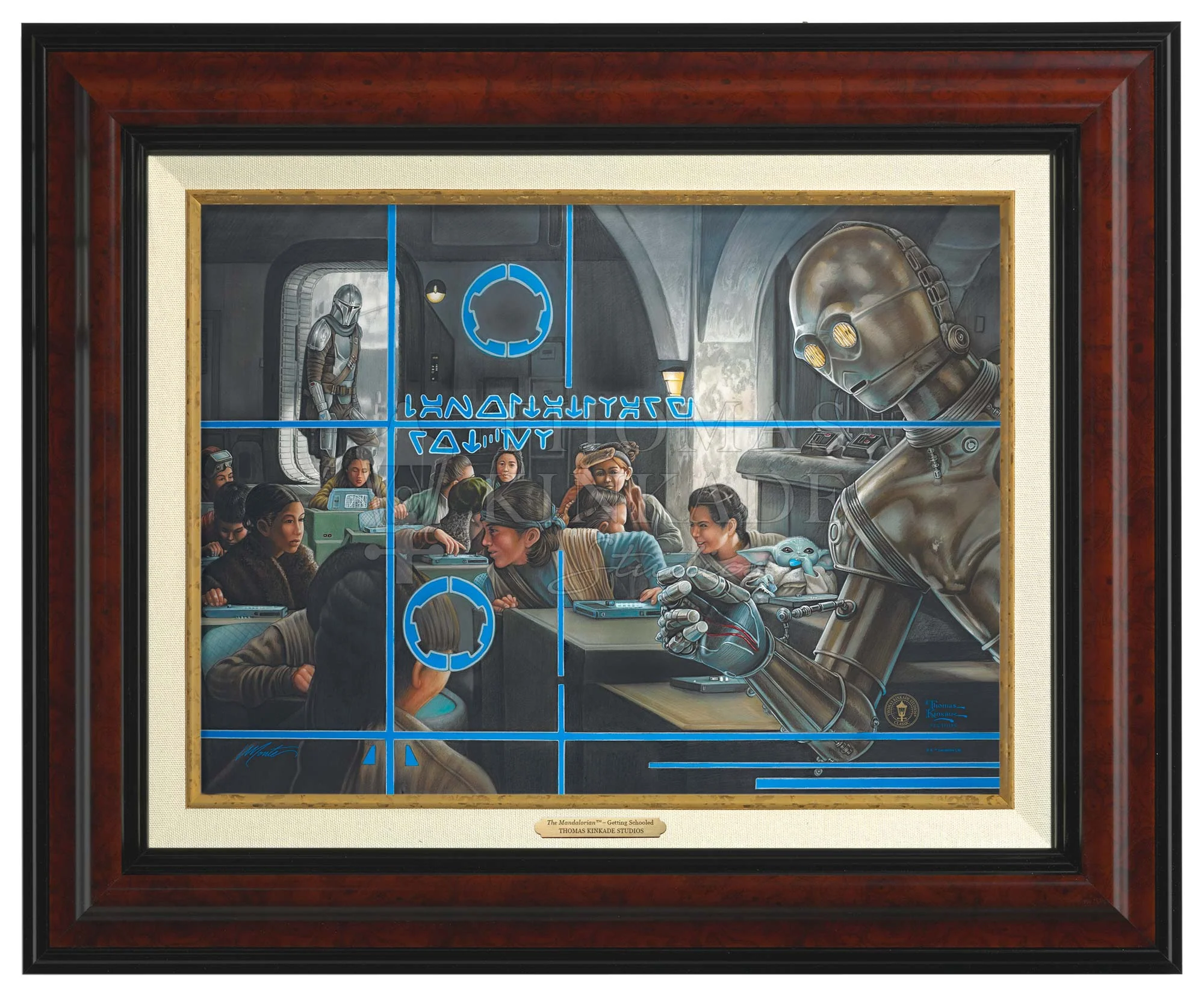 The Mandalorian™ - Getting Schooled - Canvas Classics - Image 4
