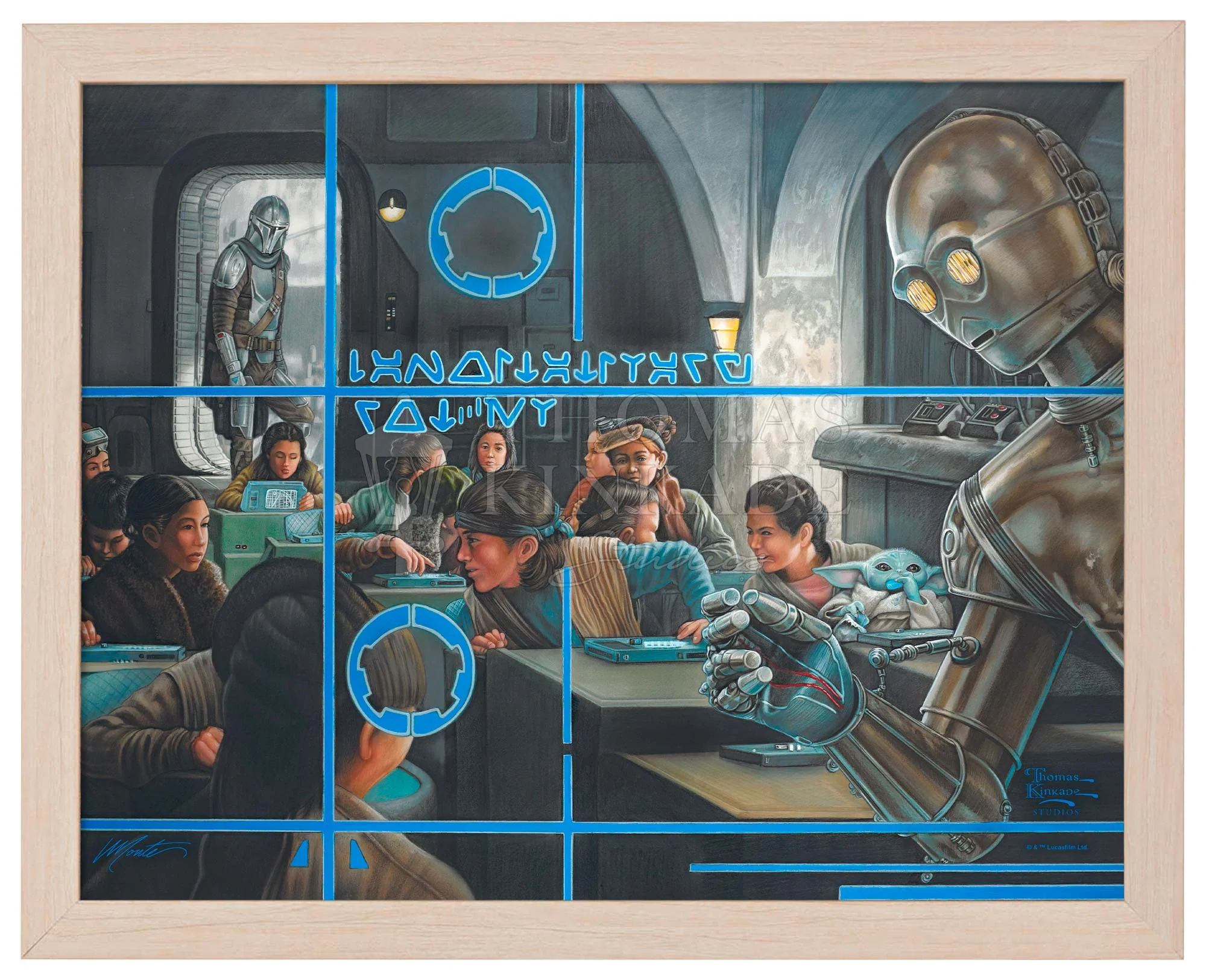 The Mandalorian™ - Getting Schooled - Art Prints - Image 3
