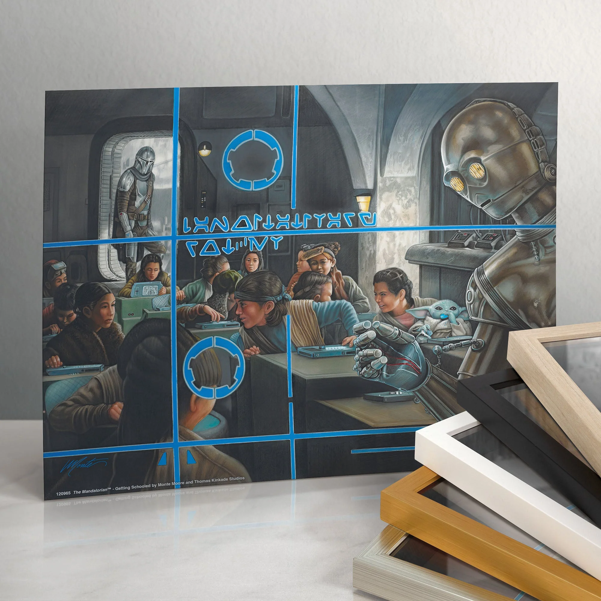 The Mandalorian™ - Getting Schooled - Art Prints - Image 5