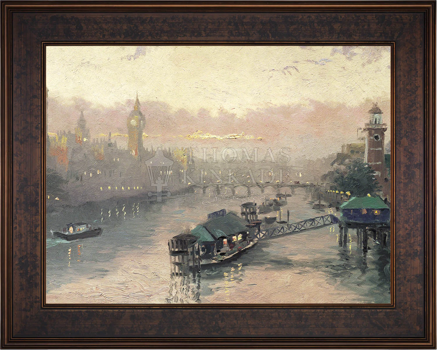 London at Sunset - Limited Edition Canvas - Image 11