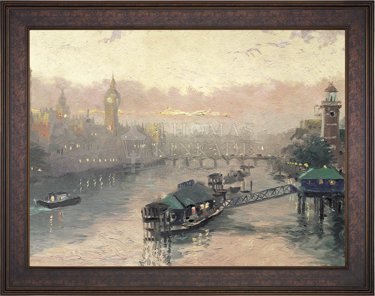 London at Sunset - Limited Edition Canvas - Image 12