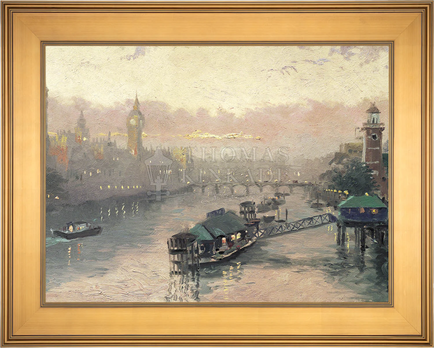 London at Sunset - Limited Edition Canvas - Image 13