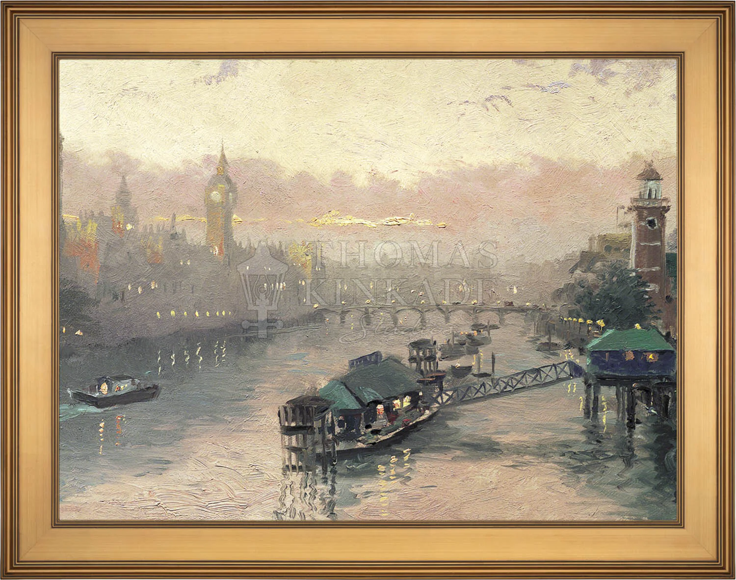 London at Sunset - Limited Edition Canvas - Image 14