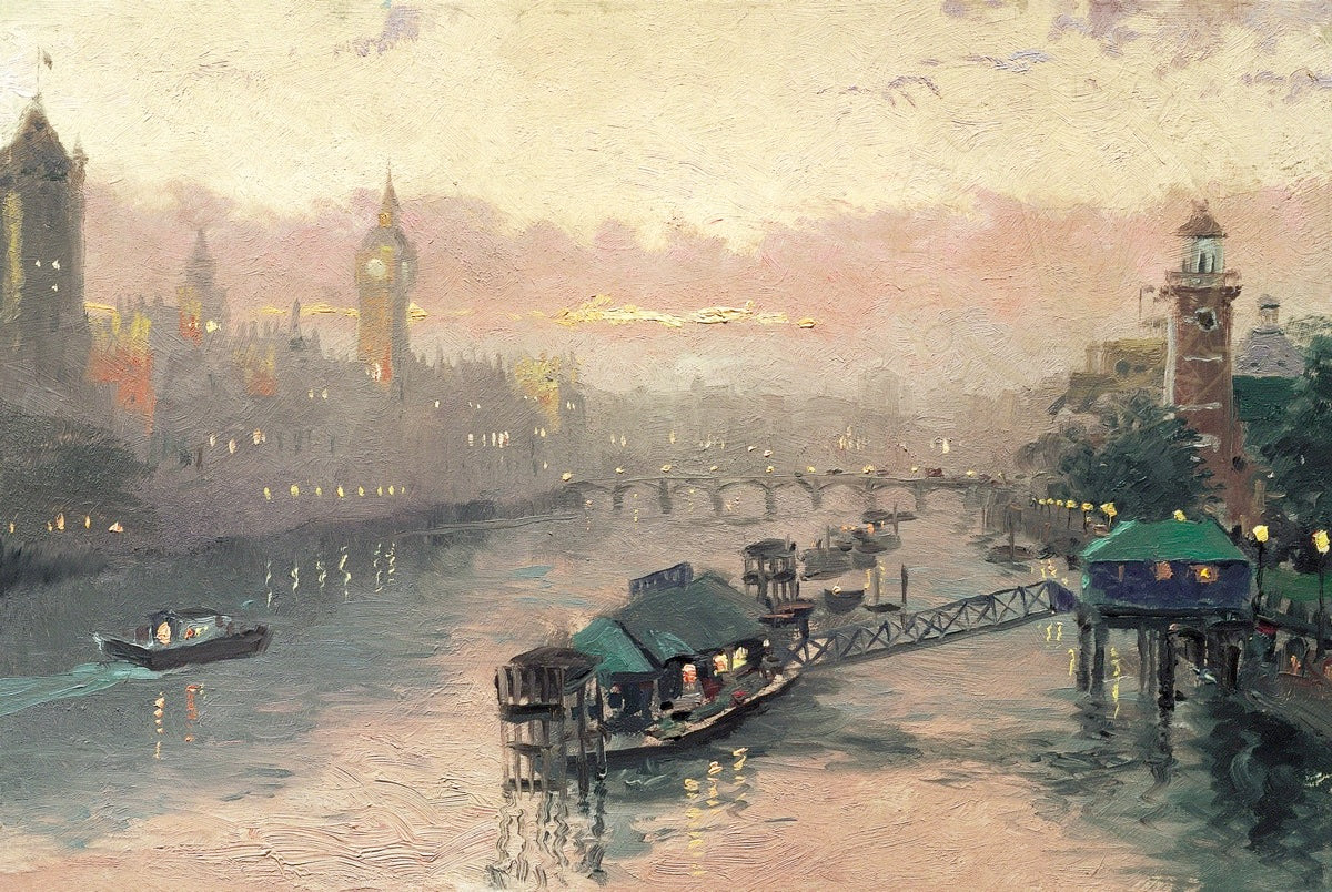 London at Sunset - Limited Edition Canvas - Image 16