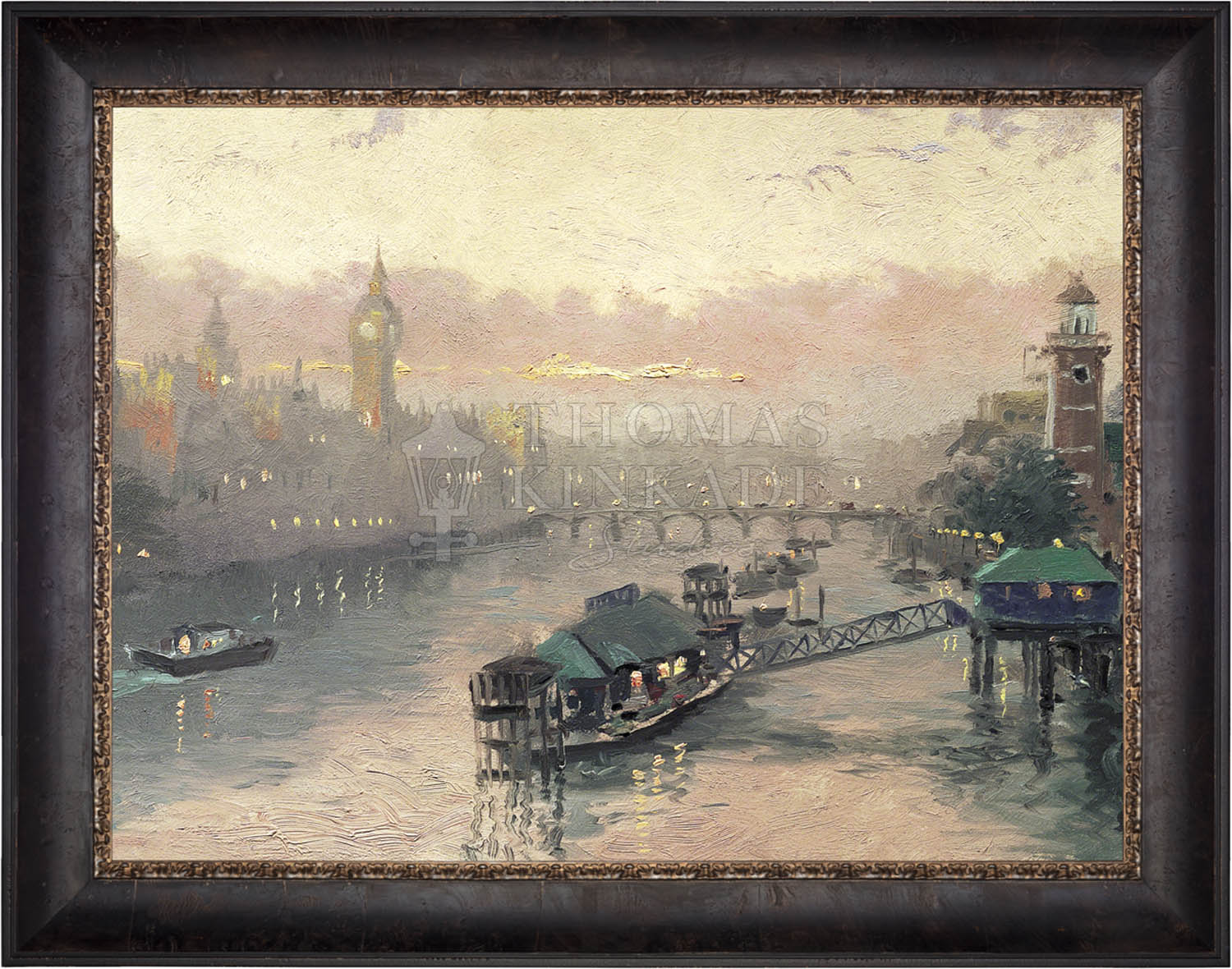 London at Sunset - Limited Edition Canvas - Image 5