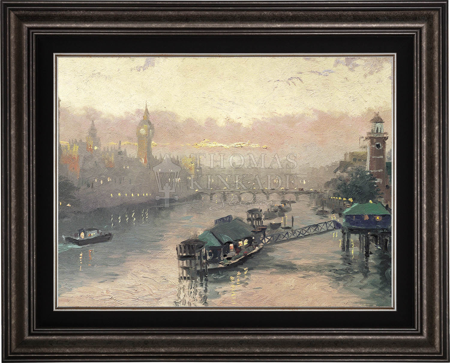 London at Sunset - Limited Edition Canvas - Image 9