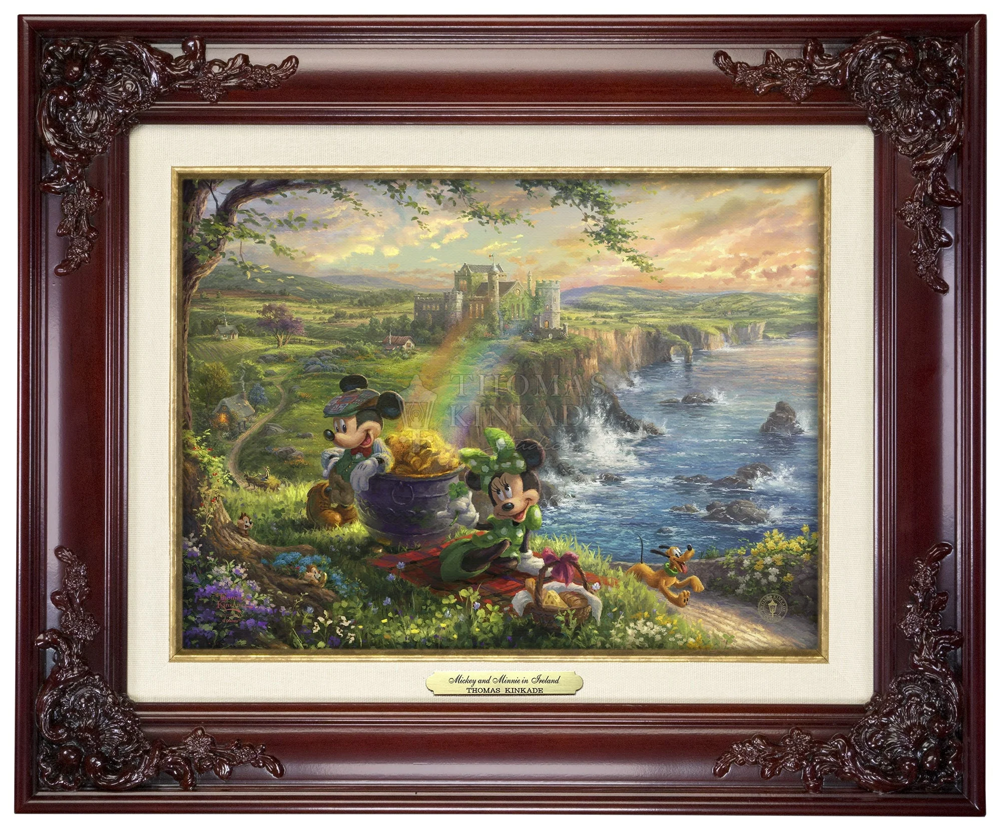 Disney Mickey and Minnie in Ireland - Canvas Classics - Image 3