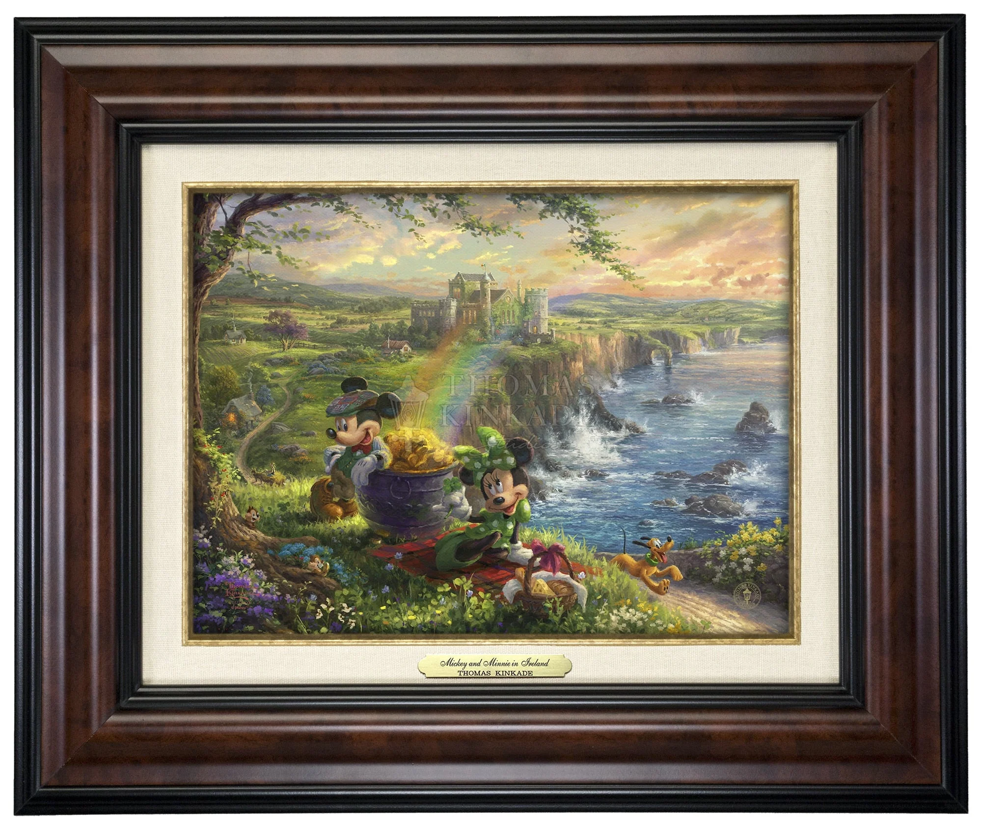 Disney Mickey and Minnie in Ireland - Canvas Classics - Image 4