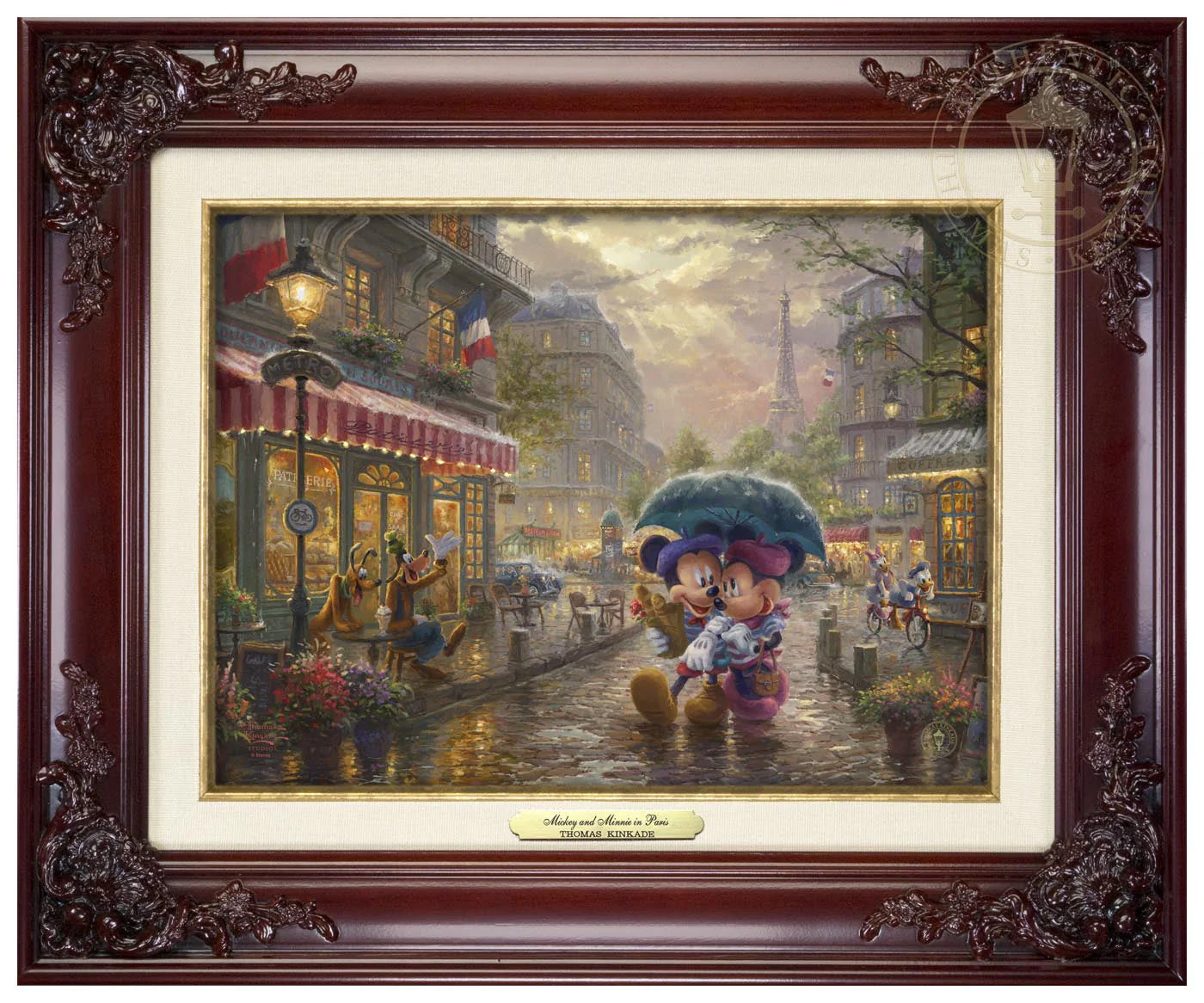 Disney Mickey and Minnie in Paris - Canvas Classics - Image 3