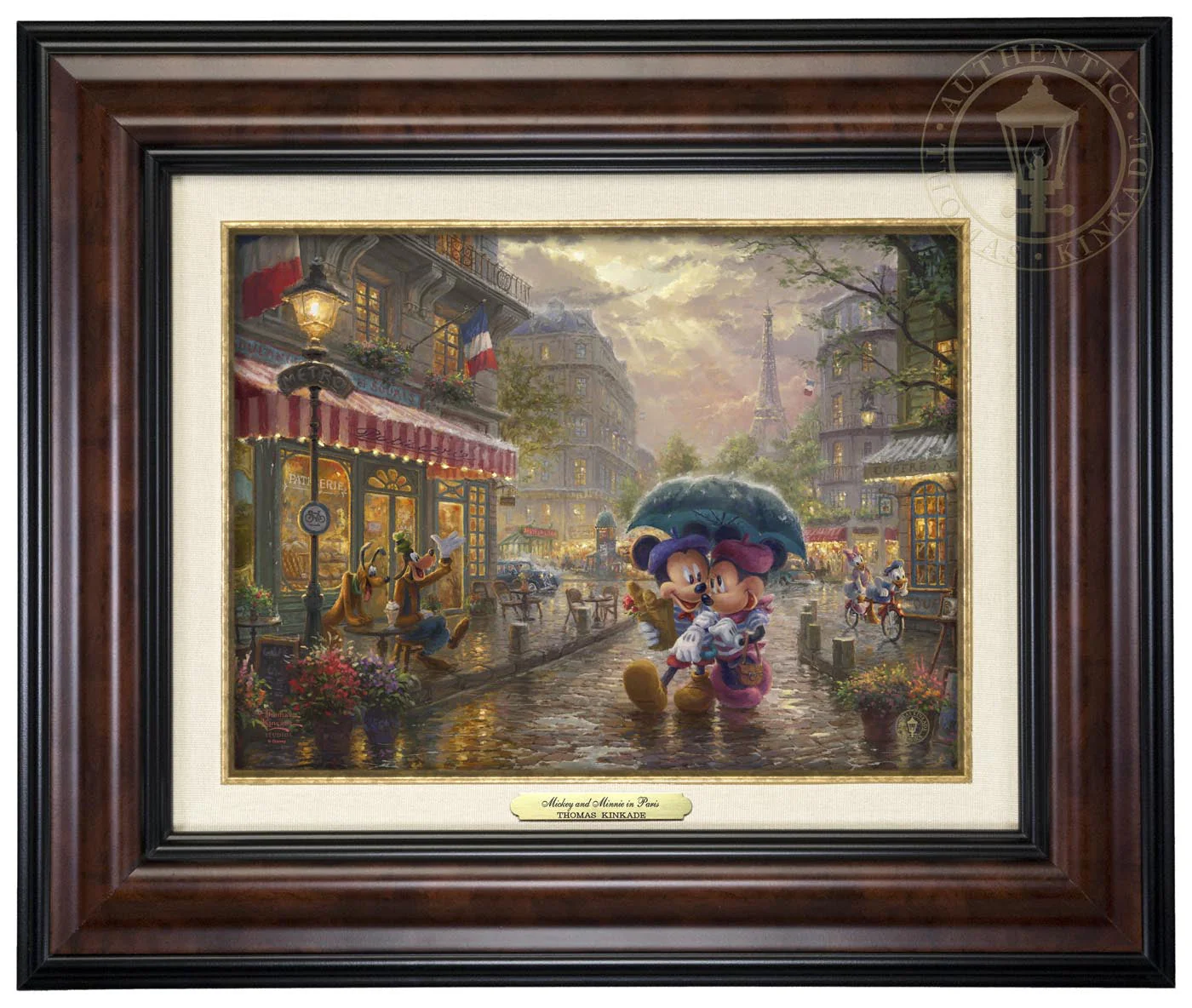 Disney Mickey and Minnie in Paris - Canvas Classics - Image 4
