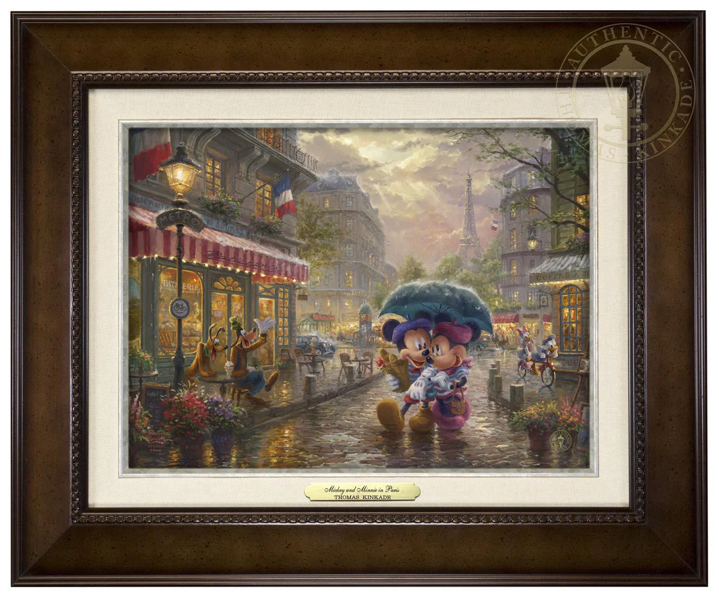 Disney Mickey and Minnie in Paris - Canvas Classics - Image 5